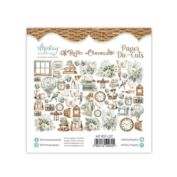 MT-RST-LSC Mintay Papers Die-Cuts Rustic Charms