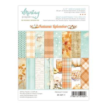 MT-ASP-11 Mintay Papers Autumn Spendor 6x8 Add-on Paper Pad