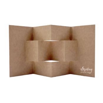 Mintay Papers Screen Card Base Kraft #C10