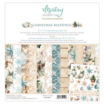 MT-CHB-07 Mintay Papers Christmas Blessings 12x12 Paper Pad