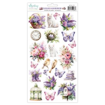 MT-LIL-12 Mintay Papers 6x12 Paper Stickers Lilac Garden Elements