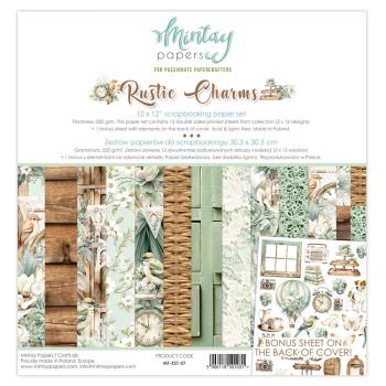 MT-RST-07 Mintay Papers 12x12 Paper Pad Rustic Charms