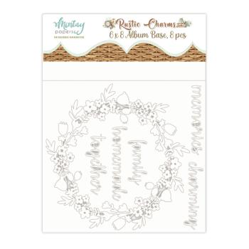 MT-RST-10 Mintay 6x8 Chipboard Album Rustic Charms