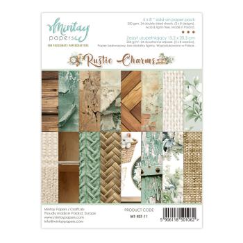 MT-RST-11 Mintay Papers 6x8 Add-on Paper Pad Rustic Charms
