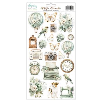 MT-RST-12 Mintay Papers 6x12 Paper Stickers Rustic Charms Elements