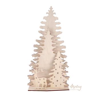 MT-WD2-01 Mintay Woodies Decor Christmas Trees