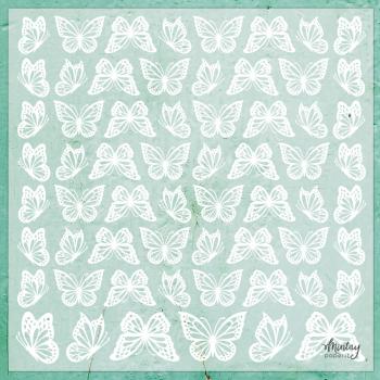 Mintay Papers 12x12 Decorative Vellum Butterflies #02