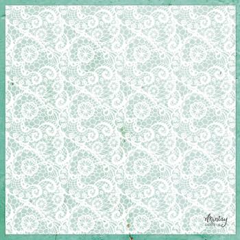 Mintay Papers 12x12 Decorative Vellum Lace #05