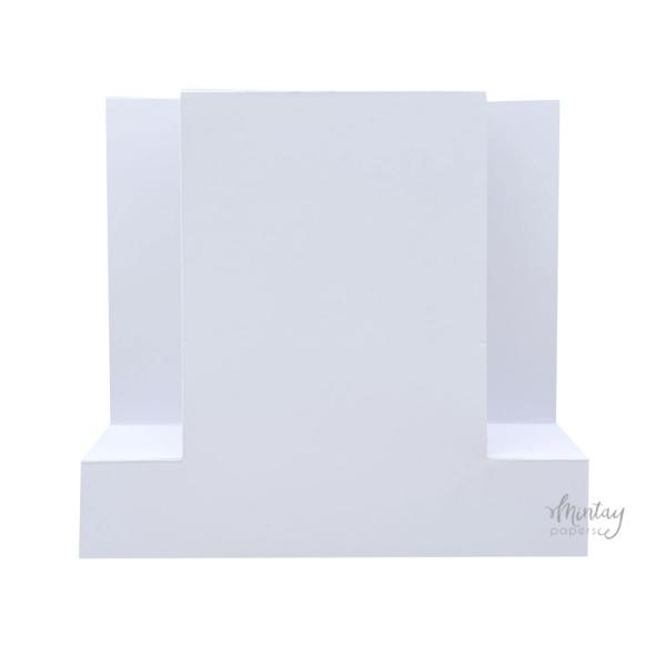 Mintay Papers Panel Card Base White #C11