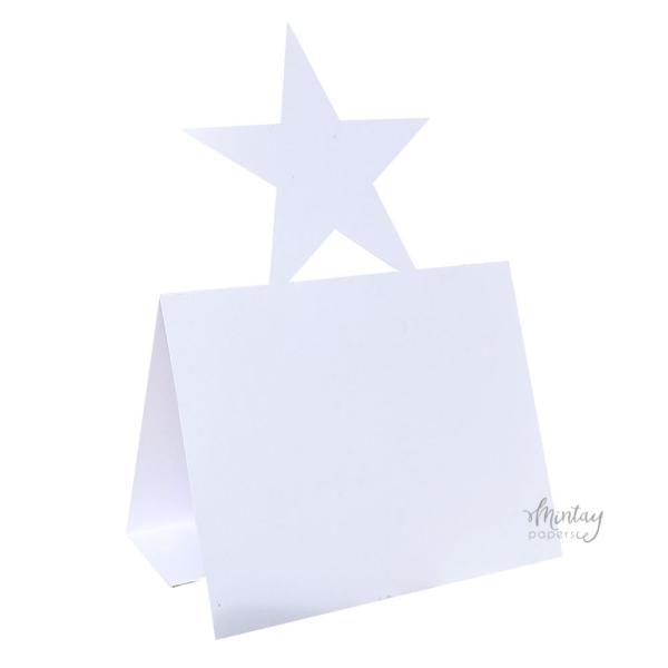 Mintay Papers Star Card Base White #C15