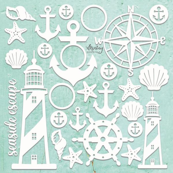 Mintay Chippies Decor Seaside Set #D26