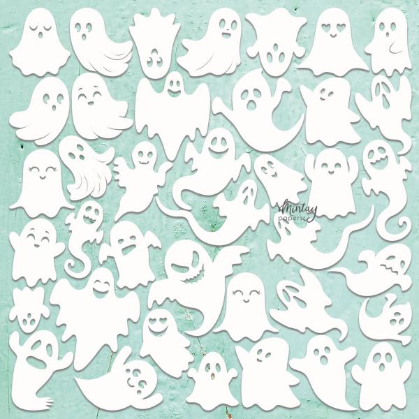 MT-CHIP2-D84 Mintay Chippies Decor Ghosts