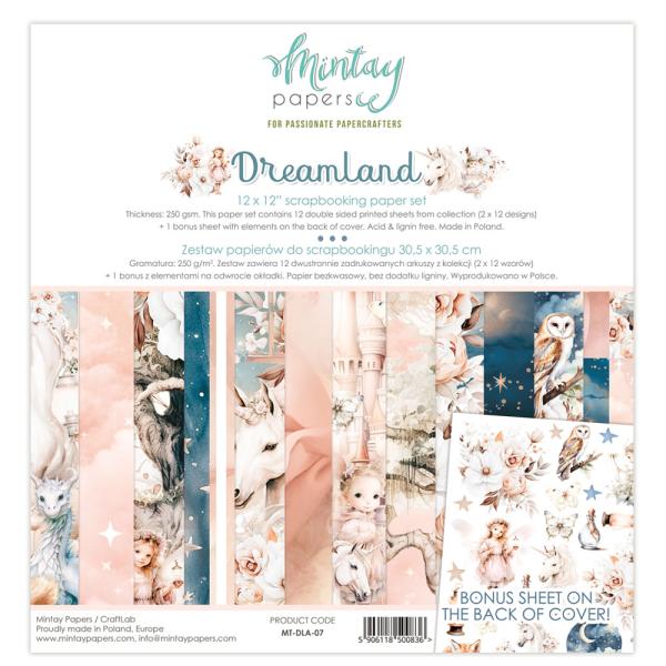 MT-DLA-07 Mintay Papers 12x12 Paper Pad Dreamland