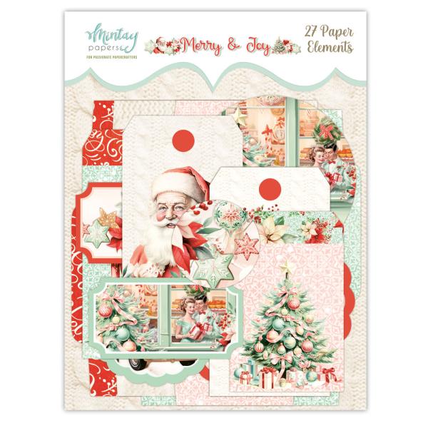 MT-MAJ-LSCE Mintay Papers Merry & Joy Paper Elements