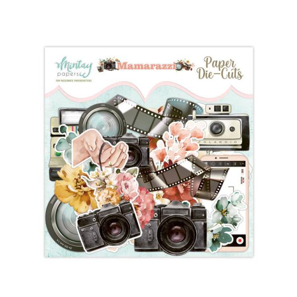 Mintay Papers Die-Cuts Mamarazzi 50 pcs