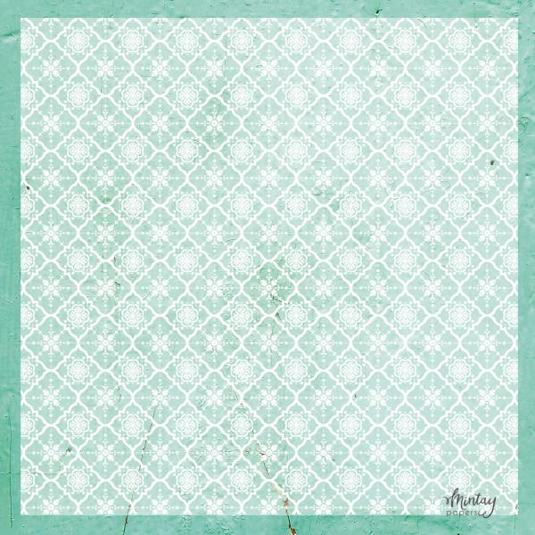 MT-VEL-13 Mintay Papers 12x12 Decorative Vellum Decor