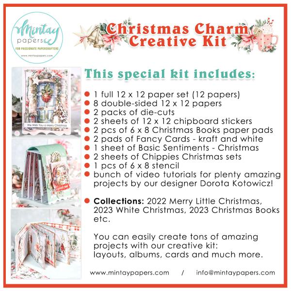 Mintay Papers Scrapbooking Creative KIT Christmas Charm