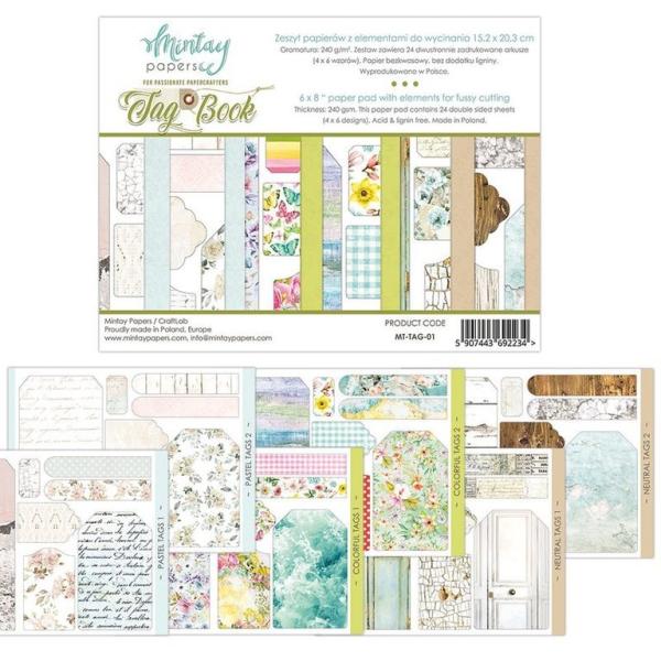 Mintay 6x8 Paper Pad Tag Book_eingestellt